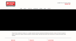 Desktop Screenshot of powersandsons.com